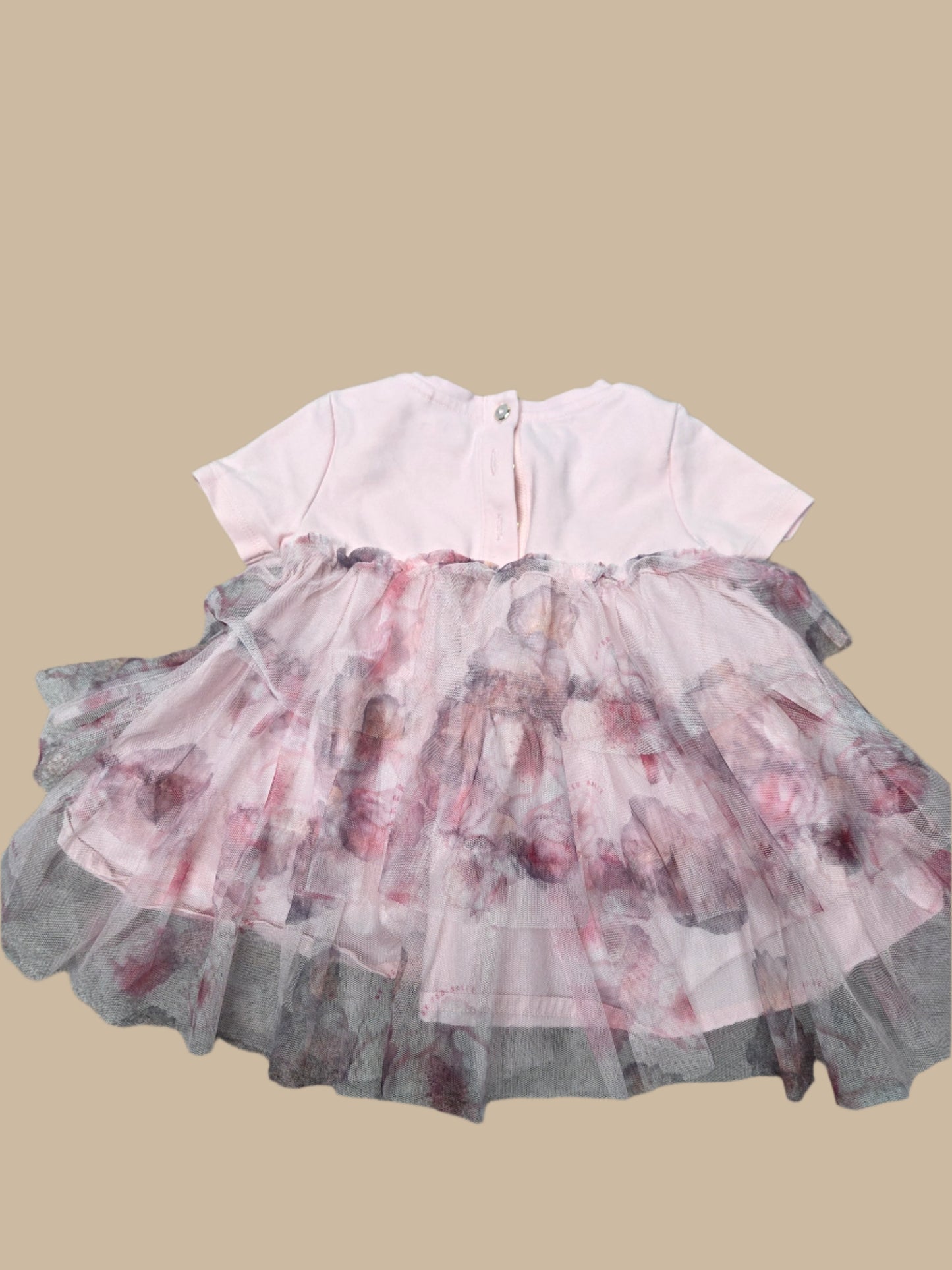 Ted Baker- Tiered Mesh Dress