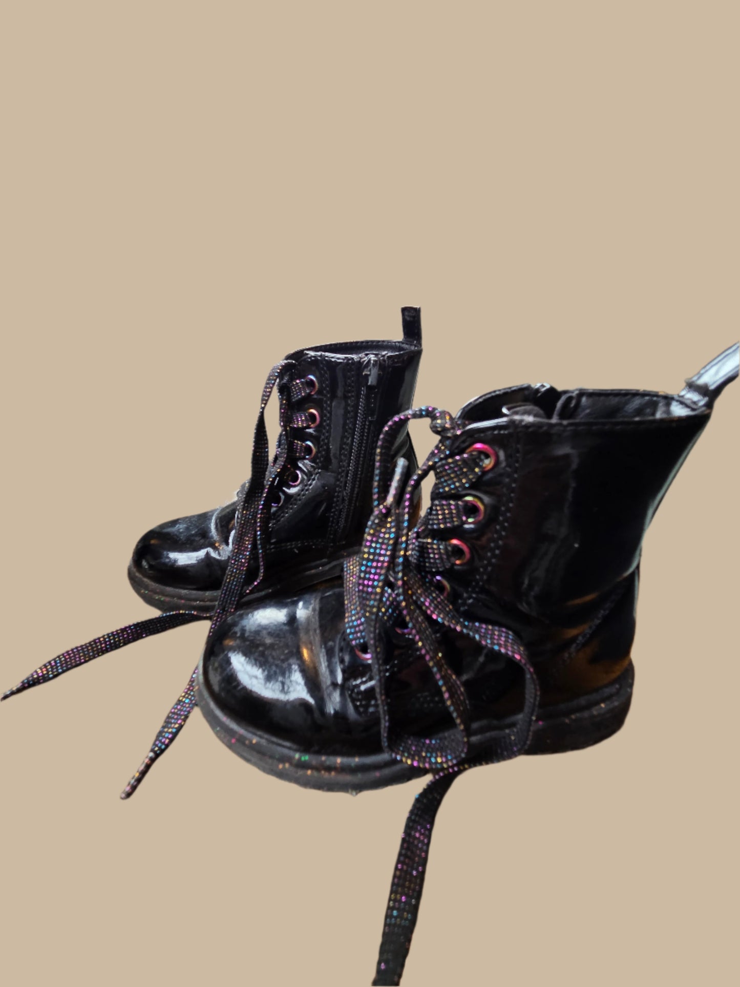 George- Patent Boots