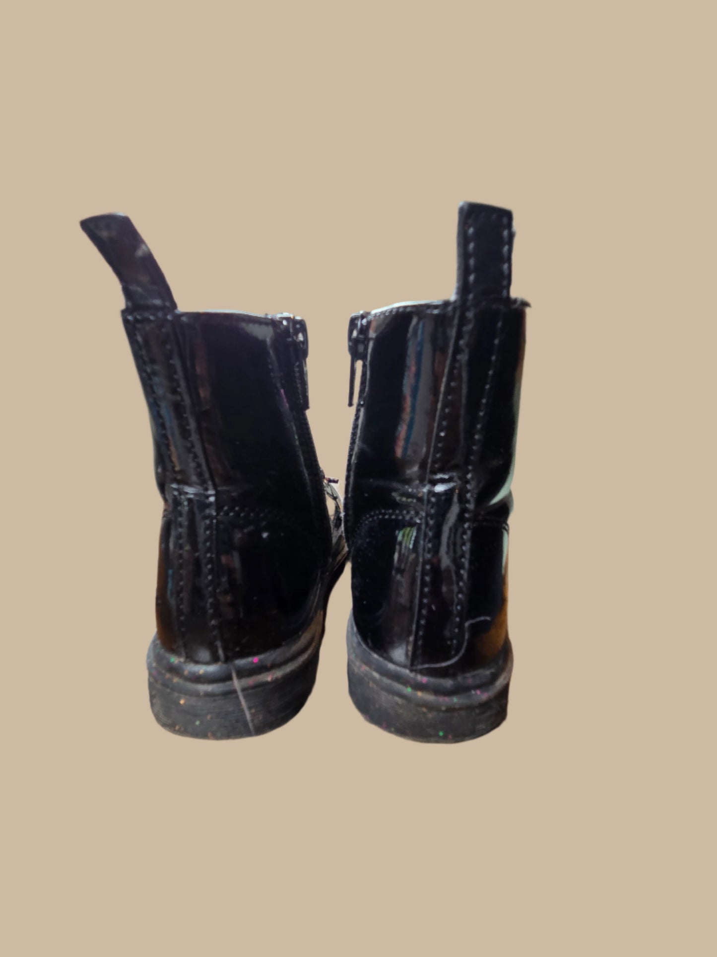 George- Patent Boots
