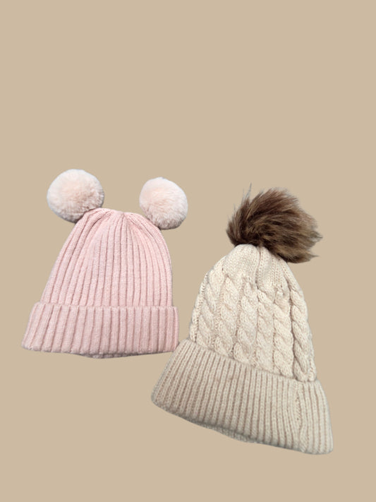 Pack of 2 Wooly Hats