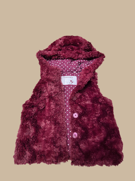 TU- Faux Fur Gilet
