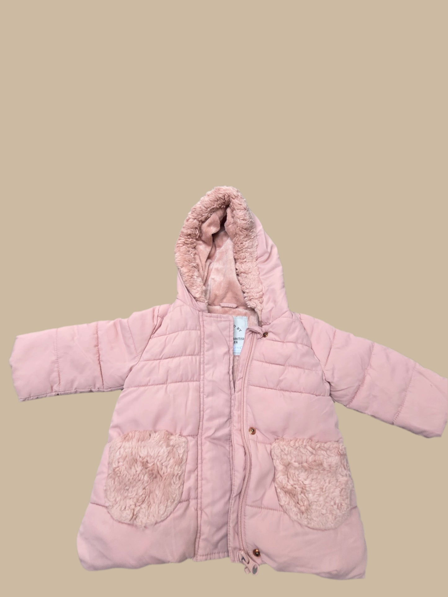 George- Fleece-Lined Coat