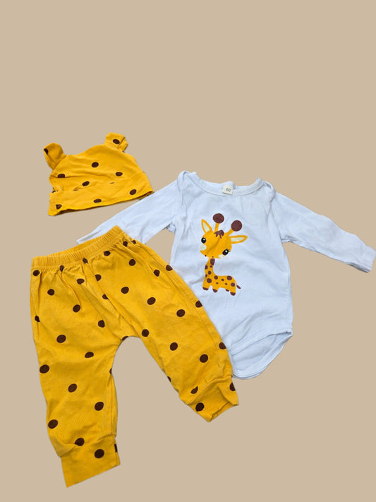 Giraffe 3-Piece Set