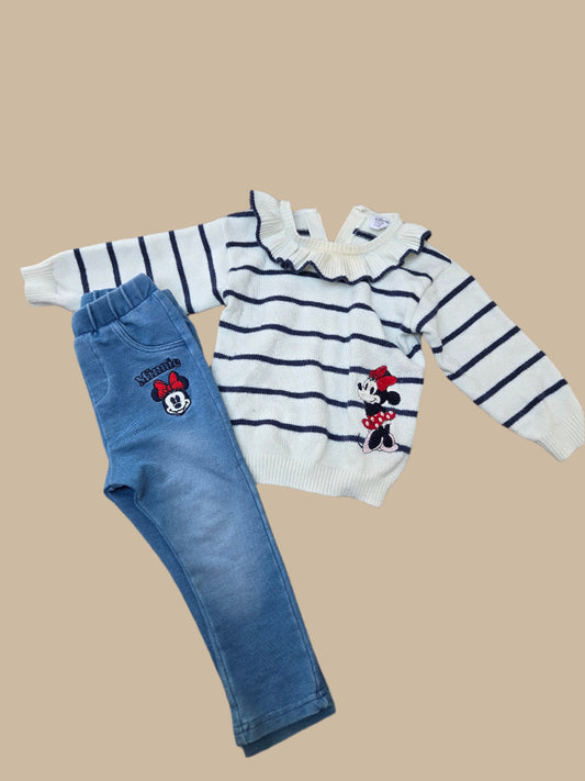 Primark- Minnie The Mouse 2-Piece Outfit