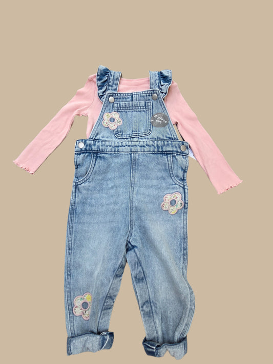 Nutmeg- BNWT Dungarees 2-piece Set