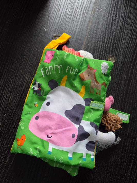 Farm Fun Cloth Book