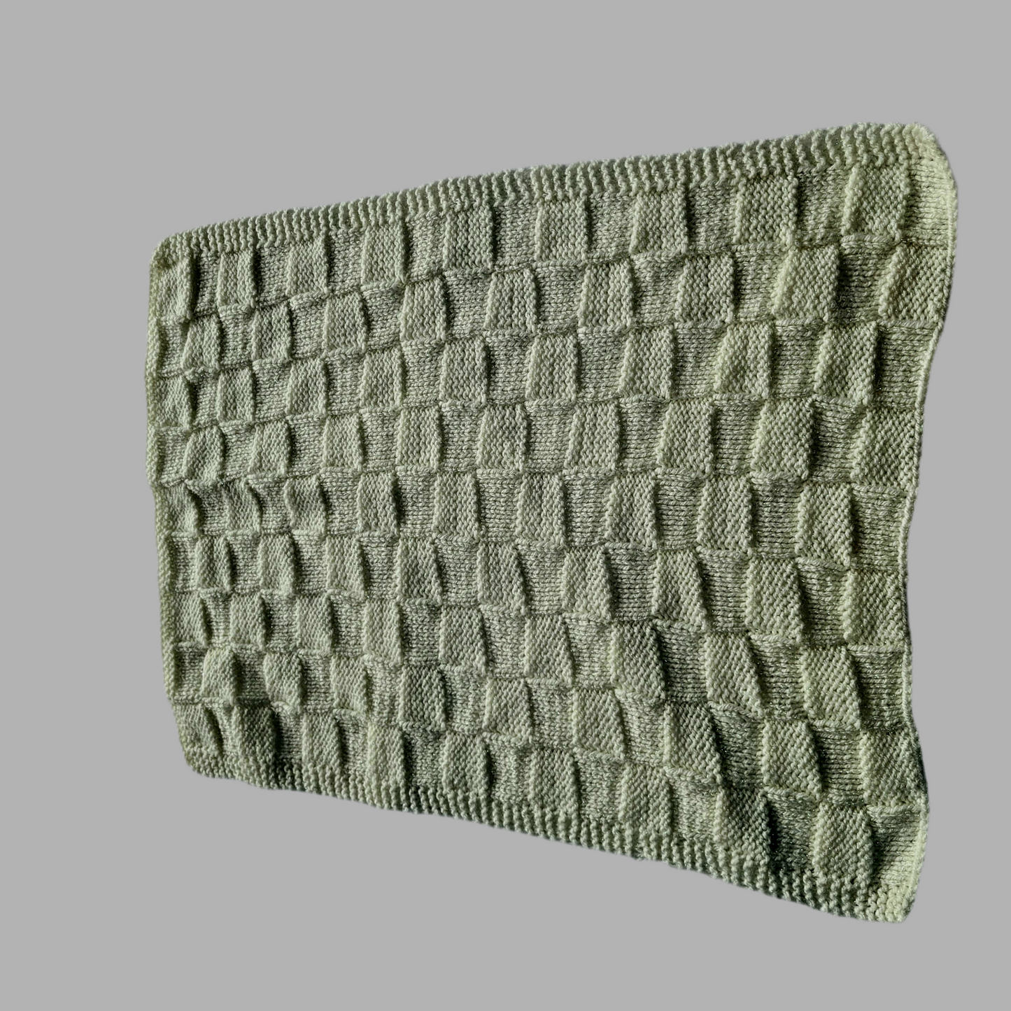 Hand knitted- Bundle of 3 Preemie blankets