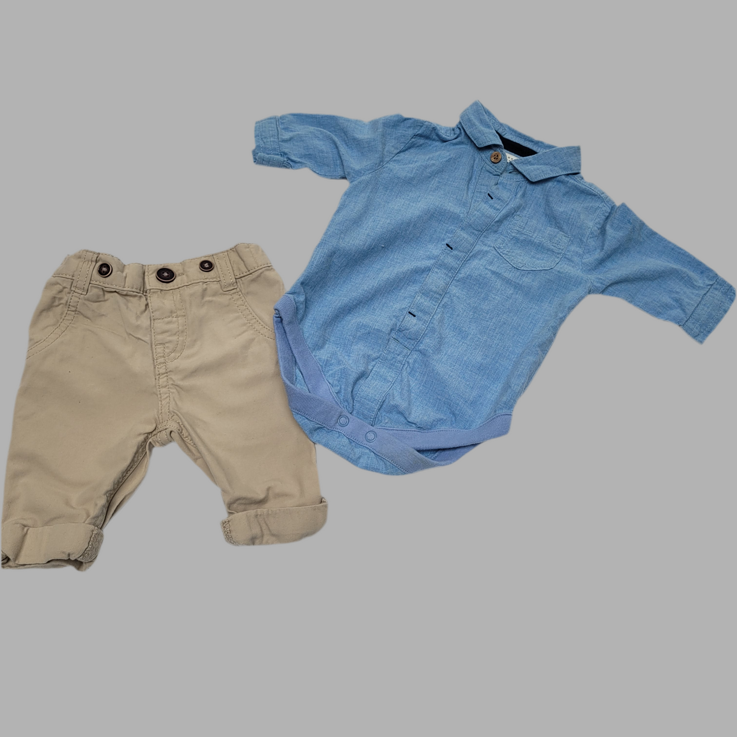 Next- Chino and shirt 2-piece