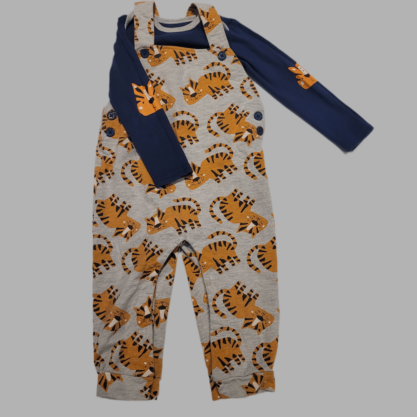 Studio- Dungarees and vest 2-Piece set