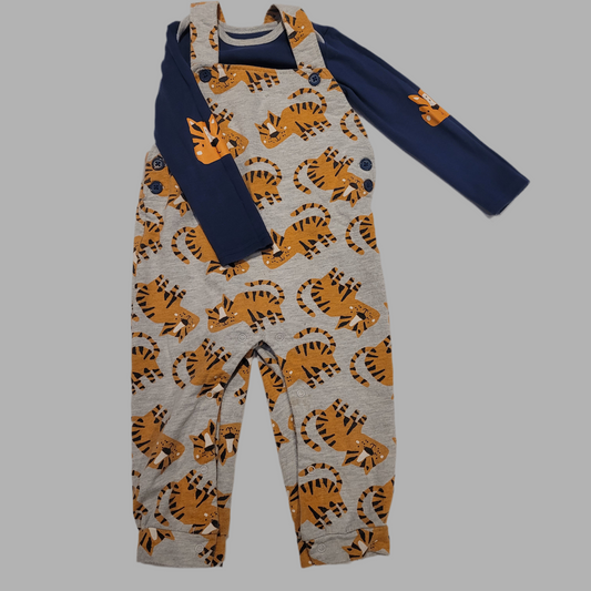Studio- Dungarees and vest 2-Piece set