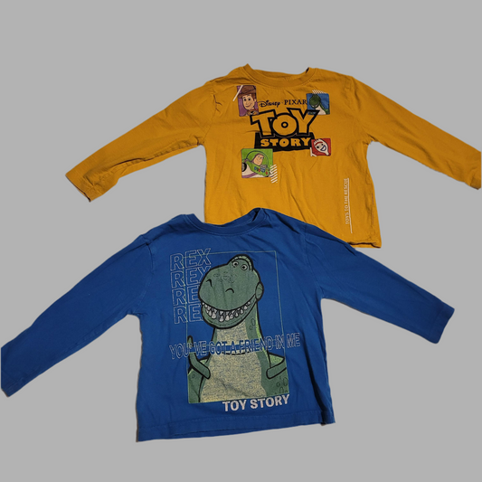 Primark- Toy Story, pack of 2 long sleeve Tees