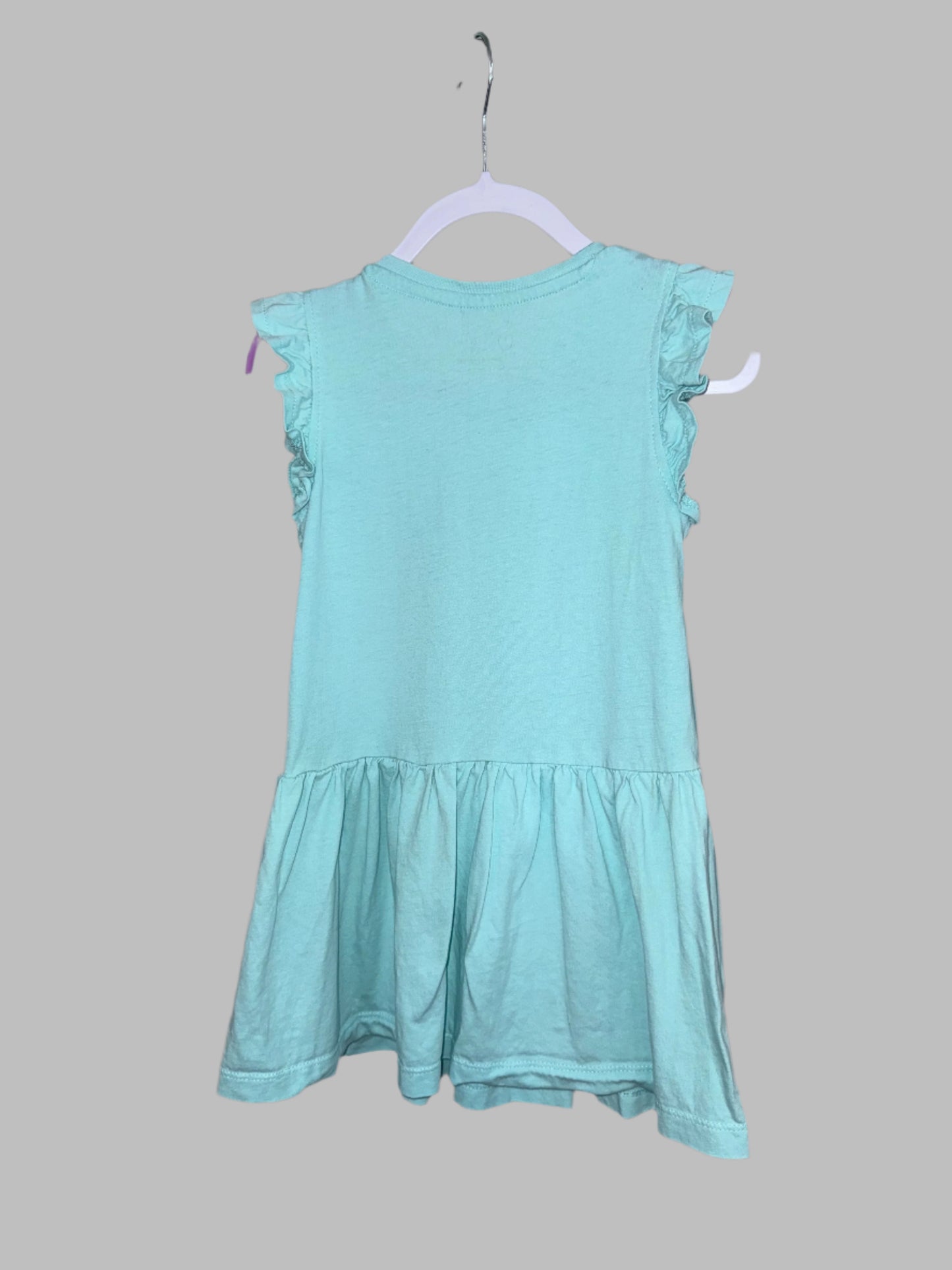 Girls blue sunshine vibes dress