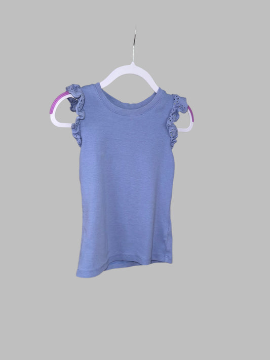 Girls blue short sleeve t-shirt