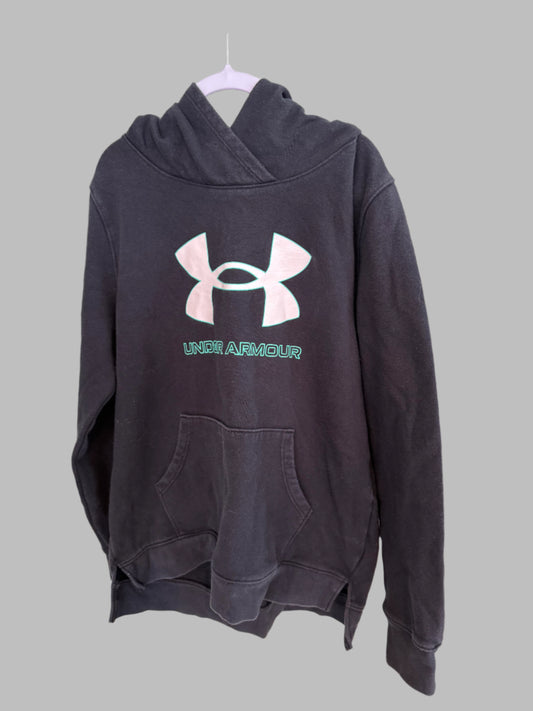under armour youth hoodie black