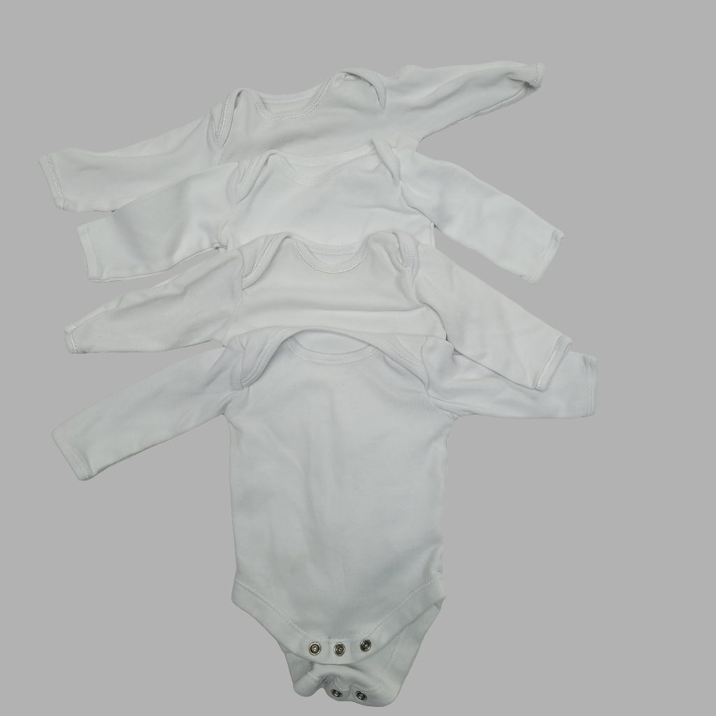 Pack of 4 miscellaneous long sleeve vests