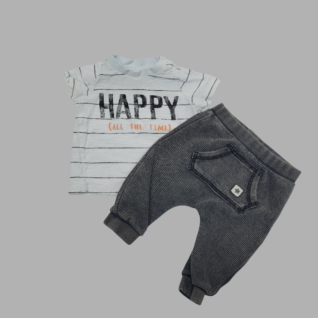 F&F- T-shirt & jogger set