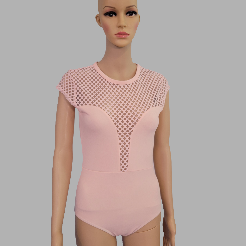 Mesh Detail Bodysuit
