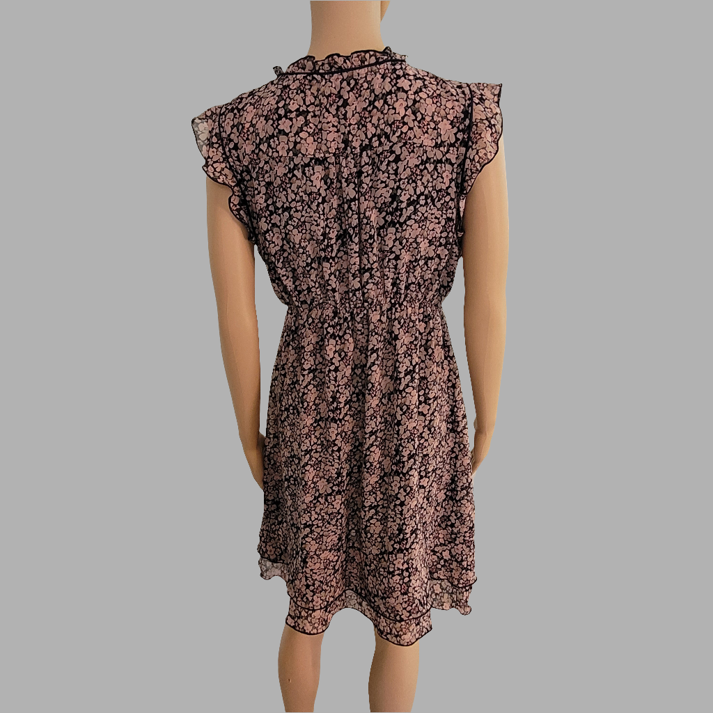 Apricot- Floral Summer Dress