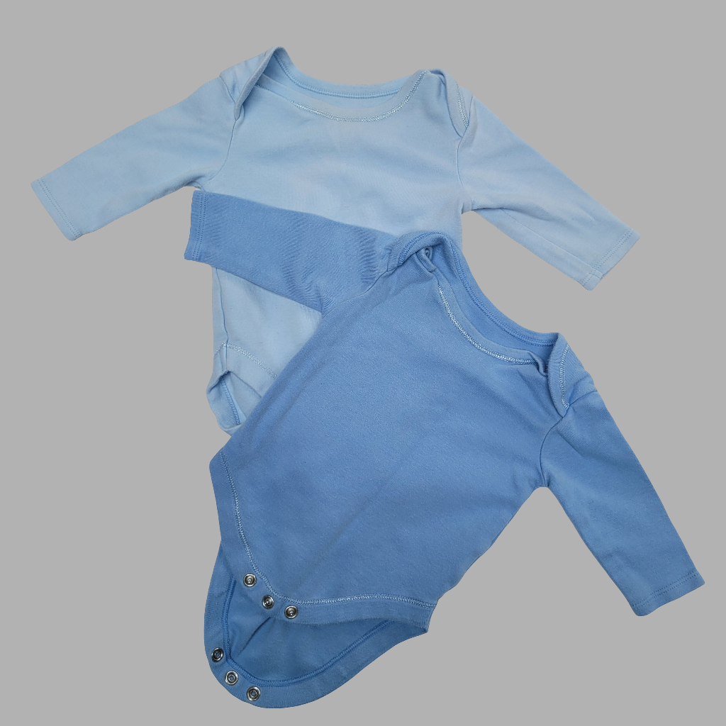 Nutmeg- Pack of 2 long sleeve vests